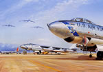 "Cold War Warriors" - John Young - B-47 Stratojet Aviation Art